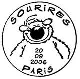 Oblitération 1er jour à Paris le 20 septembre 2006