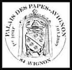 Oblitération 1 jour  à Avignon au palais des Papes le semedi 7 et dimanche 8 mars 2009