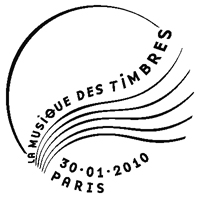 Oblitération 1 jour  à Paris au Carré d'Encre le 29 et 30 janvier 2010