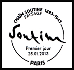 Oblitération 1er jour à Paris au Carré d'Encre le 25 et 26 janvier 2013.'