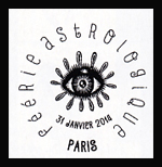 Oblitération 1er jour à Paris au Carré d'Encre le 17 et 18 janvier 2014