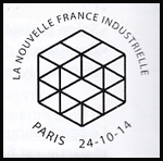 Oblitération 1er jour à Paris au Carré d'Encre le 24 et 25 octobre 2014