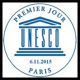 Oblitération 1er jour à Paris le 7 novembre 2015