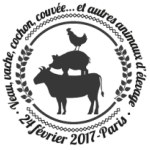 Oblitération 1er jour à Paris au carré d'Encre et au Salon de lagriculture le 24 et 25 février 2017