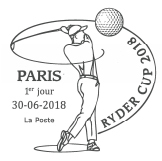 Oblitération 1er jour à Paris au carré d'Encre le 30 juin 2018