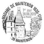Oblitération 1er jour à Paris au carré d'Encre et à Niort(79) Musée Bernard d’Agesci le 28 et 29 juin 2019