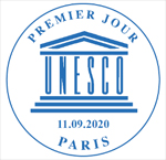 Oblitération 1er jour à Paris au carré d'Encre le 11 septembre 2020