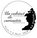 Oblitération 1er jour à  Paris au carré d'Encre le 6 et 7 mars 2020