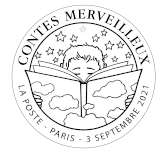 Oblitération 1er jour à  Paris au carré d'Encre 3 bis rue des Mathurins, 75009 PARIS le 3 et 4 septembre 2021