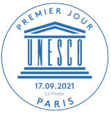 Oblitération 1er jour à  Paris au carré d'Encre 3 bis rue des Mathurins, 75009 PARIS  le le 17 et 18 septembre 2021