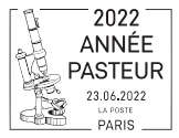 Oblitération 1er jour au carré d'Encre 3 bis rue des Mathurins, 75009 PARIS, Salon PARIS PHILEX 2022 du 23 au 25 juin - Paris Expo Porte de Versailles Paris 15e – Hall 5.1 du 23 au 25 juin 2022