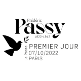 Oblitération 1er jour au carré d'Encre 3 bis rue des Mathurins, 75009 PARIS le 7 et 8 octobre 2022