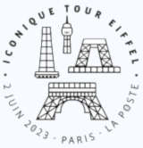 Oblitération 1er jour au carré d'Encre 3 bis rue des Mathurins PARIS le 2 et 3 juin 2023