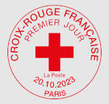 Oblitération 1er jour le 20 et 21 octobre 2023<br>- Au carré d'Encre 3 bis rue des Mathurins PARIS
