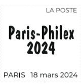 Oblitération 1er jour le 18 mars 2024<br>-il sera vendu par abonnement ou par correspondance à Philaposte Service Clients Commercial Z.I Avenue Benoît Frachon, BP 10106 Boulazac, 24051 PÉRIGUEUX CEDEX 09, par téléphone au 05 53 03 19 26 et par mail sav-phila.philaposte@laposte.fr et sur www.laposte.fr<br>-  Le 19 mars 2024 Au carré d'Encre 3 bis rue des Mathurins PARIS