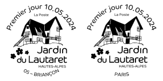 Oblitération 1er jour le 10 et 11 mai 2024<br>- Au carré d'Encre de 10h à 19h, 13 bis rue des Mathurins, 75009 PARIS<br>- Bureau de Poste Sainte Catherine, le vendredi de 9h à 12h et de 14h à 17h et le samedi de 9h à 12h, Le Val Chancel, 4 avenue du 159e RIA, 05100 BRIANÇON.