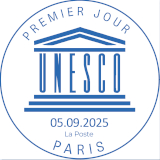 Oblitération 1er jour le 5 et 6 septembre 2025<br>- Au carré d'Encre de 10h à 19h, 13 bis rue des Mathurins, 75009 PARIS (Fermé le lundi, Oblitération jusqu’à 17h).