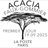 Oblitération 1er jour le 19 et 20 septembre 2025<br>- Au carré d'Encre de 10h à 19h, 13 bis rue des Mathurins, 75009 PARIS (Fermé le lundi, Oblitération jusqu’à 17h).