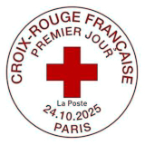 Oblitération 1er jour le 24 et 25 octobre 2025<br>- Au carré d'Encre de 10h à 19h, 13 bis rue des Mathurins, 75009 PARIS (Fermé le lundi, Oblitération jusqu’à 17h).