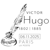 Oblitération 1er jour du 6 au 8 novembre 2025<br>-Salon Philatélique d’Automne, de 9h30 à 17h30 (sauf le samedi jusqu’à 17h). Espace Champerret Hall A - 6, rue Jean Ostreicher, 75017 PARIS. Métro Porte de Champerret Ligne 3 - ENTRÉE GRATUITE.