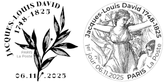 Oblitération 1er jour du 6 au 8 novembre 2025<br>-Salon Philatélique d’Automne, de 9h30 à 17h30 (sauf le samedi jusqu’à 17h). Espace Champerret Hall A - 6, rue Jean Ostreicher, 75017 PARIS. Métro Porte de Champerret Ligne 3 - ENTRÉE GRATUITE.