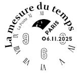 Oblitération 1er jour du 6 au 8 novembre 2025<br>-Salon Philatélique d’Automne, de 9h30 à 17h30 (sauf le samedi jusqu’à 17h). Espace Champerret Hall A - 6, rue Jean Ostreicher, 75017 PARIS. Métro Porte de Champerret Ligne 3 - ENTRÉE GRATUITE.