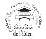 Oblitération 1er jour le 13 et 14 février 2026<br>- Au Carré d’Encre, de 10h à 19h, 13 bis rue des Mathurins, 75009 PARIS (Oblitération jusqu’à 17h, fermé le lundi).<br> - Eden Théâtre, le vendredi 13 février de 10h à 17h30, 25 boulevard Clémenceau, 13600 LA CIOTAT.