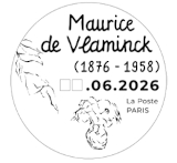 Oblitération 1er jour du 11 au 13 juin 2026<br>- Au salon du timbre, de l’écrit et de la collection Entrée gratuite - Hall 5.1 Paris Expo Porte de Versailles 15ème arrondissement
