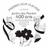 Oblitération 1er jour le 18 et 19 septembre 2026<br>- Au Carré d’Encre, de 10h à 19h, 13 bis rue des Mathurins, 75009 PARIS (Oblitération jusqu’à 17h, fermé le lundi).