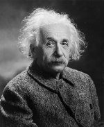Albert Einstein (1879-1955) auteur de la théorie de la relativité