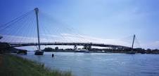 Passerelle des Deux Rives - Pont de l'Europe - timbre Europa